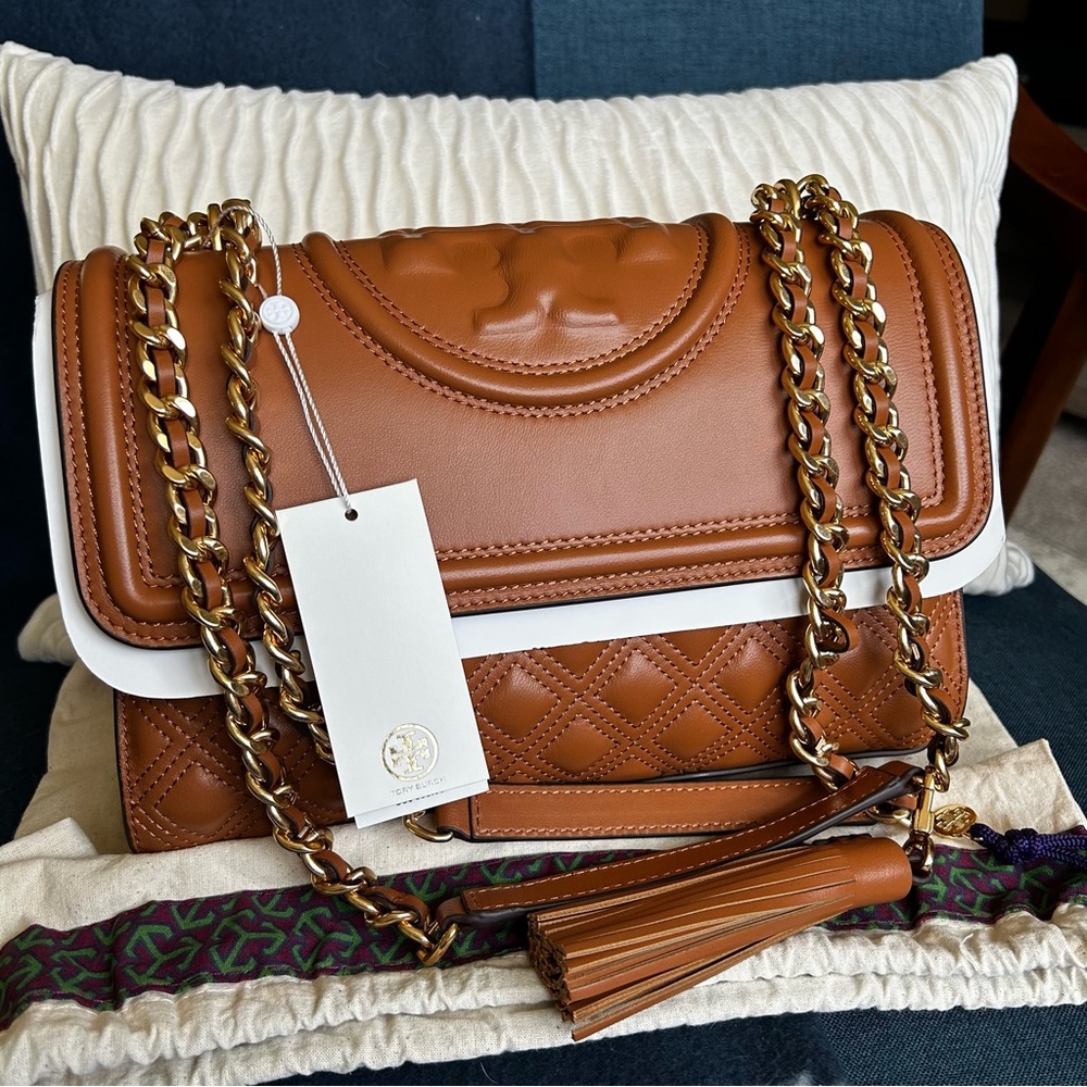 Tory Burch Fleming Convertible Shoulder Bag - Kobicha
